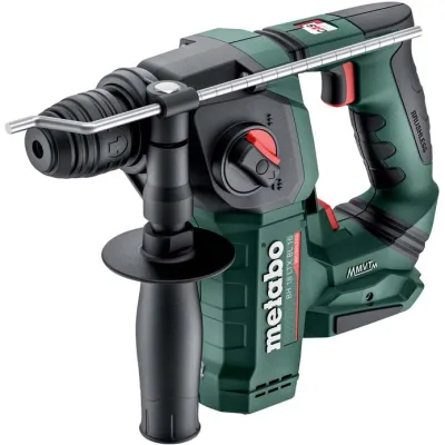Metabo Akku-Bohrhammer BH 18 LTX BL 16 / 600324840 | 18V Brushless | SDS-plus | 2 Funktionen | solo | metaBOX | grün