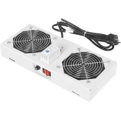 19" Deckellüfter inkl.Thermostat DN-19 FAN-2-WM-T