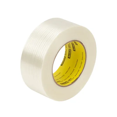 3M Filament Klebeband 8915 | 48mm x 55m | Glasfaserverstärkt | Transparent | Polypropylen | Rückstandsfrei entfernbar