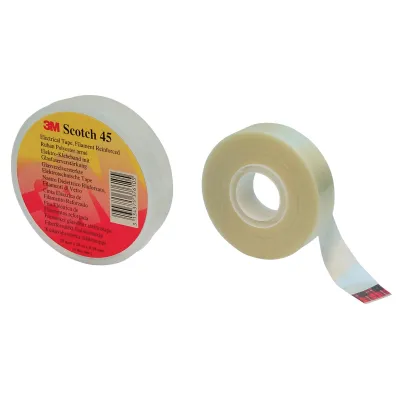 3M Scotch 45 Glasfaserverstärktes Polyester Isolierband SCOTCH45-19X20 | 19mm x 20m | transparent | hohe Reißfestigkeit