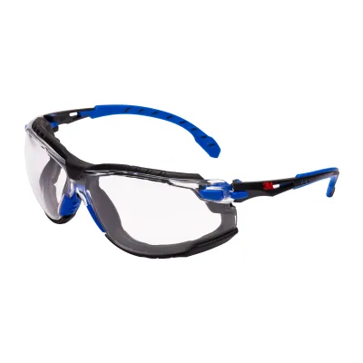 3M Schutzbrille Solus S1101SGAFKT | Augenschutz | Polycarbonat klar | Scotchgard Antibeschlag | schlanker Rahmen