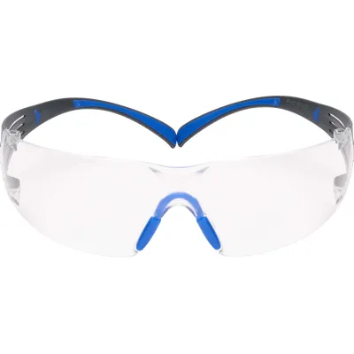 3M Schutzbrille SecureFit 400 SF401SGAF-BLU | klar | Polycarbonat | Anti-Fog | UV-Schutz | kratzfest | verstellbar