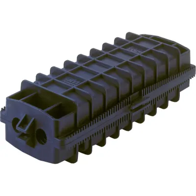 Corning Glasfasermuffe 2179-CS/DIN | LWL-Muffe 48 Fasern | Spleißkassettenhalter | Keil-Schiebeverschluss | Erdverlegung