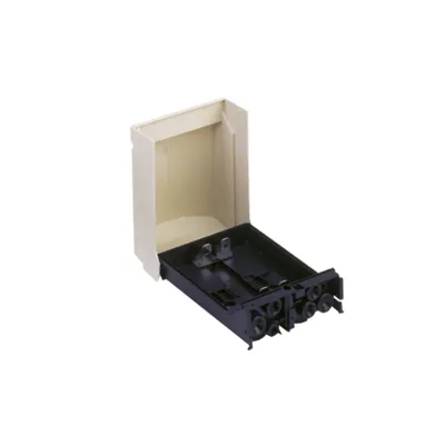 Corning Wandverteiler Leergehäuse DDB20 25-020-01200 | IP54 | für 2 SID-CT/LSA-PLUS | Kunststoff grau | 173x137x87 mm