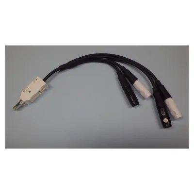 3M Prüfschnur LSA-Plus DE620001672 / 79054-524 00 | 4-polig | Bananenbuchsen | 0,2m Länge | trennt Leitungsweg