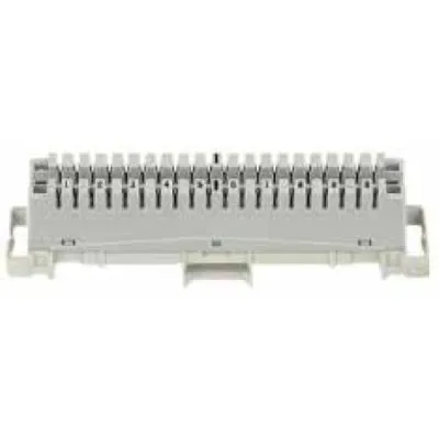 Corning Anschlussleiste LSA-Plus2 10 DA 79101-511 00 | Schneidklemmtechnik | Farbcode | DIN 41611 | grau