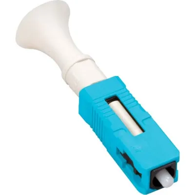 Corning SC-Stecker NPC 80611326242 | LWL Steckverbinder Multimode 50/125µm OM3/OM4 | Keramik-Ferrule | türkis