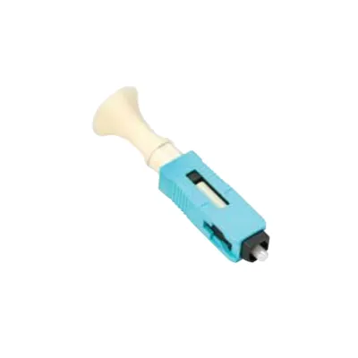 Corning SC-Stecker NPC 80611326242 | LWL Steckverbinder Multimode 50/125µm OM3/OM4 | Keramik-Ferrule | türkis