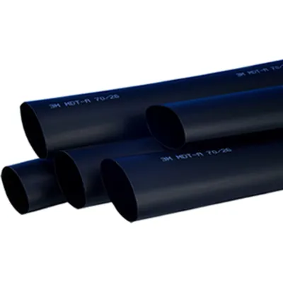 3M Warmschrumpfschlauch GTI 3000 39/13 mm 3:1 | dünnwandig | 1 m | Polyolefin | halogenfrei | schwarz