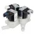 Bild: 3V-Magnetventil für Haier/Candy/Hoover Waschmaschine 70006674 Snap-In