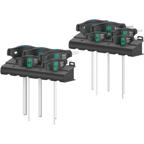 Bild: 454/10 HF Set Imperial 1 Quergriff-Schraubendreher + Rack (schwarz/grün, 10-teil