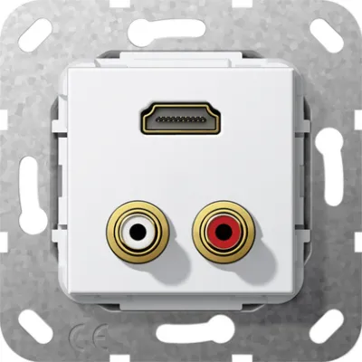 55/rwg HDMI, Cinch Audio Gender Changer Einsatz