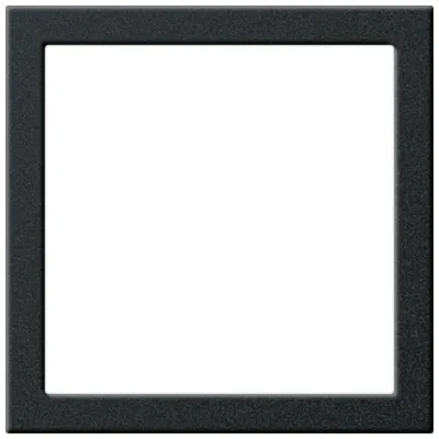 Gira Montagerahmen 264810 System 55 | Montagerahmen Zentralplatte | IP20 | halogenfrei | matt | schwarz