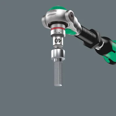 Wera Schaumstoffeinlage 05150113001 | Zyklop B 3/8" Bitnuss-Set 1, 22-tlg. | 2-farbig | für Werkstattwagen