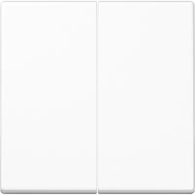 JUNG Wippe für Serienschalter A595WW | zweiteilig | Duroplast glänzend | IP44 | geeignet für Bus-System | alpinweiß
