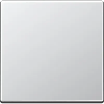 JUNG Wippe A590AL für Schalter/Taster | Aluminium | Duroplast | glänzend | IP44 | geeignet für Bussystem | 55x55 mm