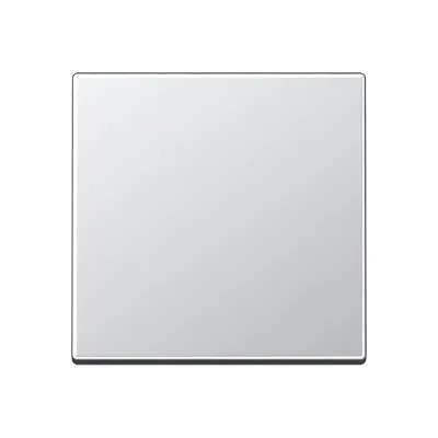 JUNG Wippe A590AL für Schalter/Taster | Aluminium | Duroplast | glänzend | IP44 | geeignet für Bussystem | 55x55 mm