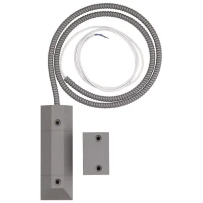 ABB Rolltor-Magnet-Reedkontakt MC-C1.1 | Öffnungsüberwachung | VdS B | IP67 | 2m Anschlusskabel | Aufputz | Industrie