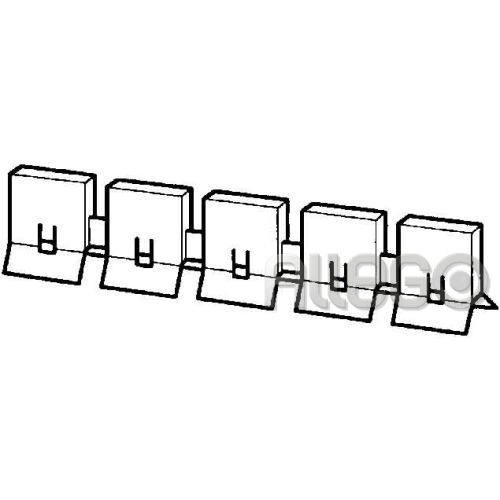 Bild: ABB Beruehrungsschutzkappe SZ-BSK5 Pro M, 5p, SS-Bloecke ABB Beruehrungsschutzka