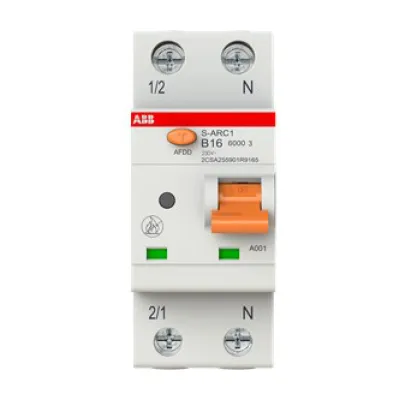 ABB S-ARC1 Brandschutzschalter | AFDD | 16A | 1P+N | B16 | 6kA | 2TE | Fehlerlichtbogenschutz | 230V