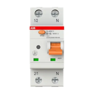 ABB S-ARC1 Brandschutzschalter | AFDD | 16A | 1P+N | B16 | 6kA | 2TE | Fehlerlichtbogenschutz | 230V