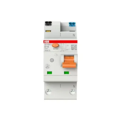 ABB Fehlerlichtbogen-Schutzeinrichtung SX-ARC1-B16 | Brandschutzschalter AFDD+LS | 2-polig | 16A | 230V | 6kA | IP40