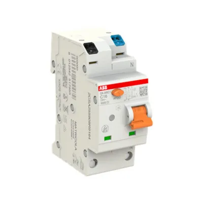 ABB Fehlerlichtbogen-Schutzeinrichtung SX-ARC1-C16 | 16A | 2-polig | 230V | C-Charakteristik | 6kA | IP40