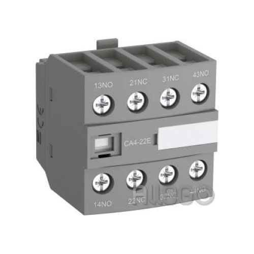 Bild: ABB CA4-04E Hilfsschalterblock 4Ö Frontbef 4A/AC