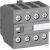 Bild: ABB CA4-04E Hilfsschalterblock 4Ö Frontbef 4A/AC