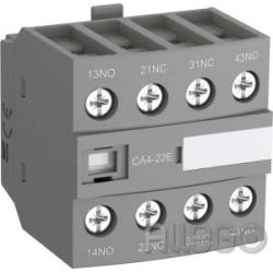 ABB CA4-40E Hilfsschalterblock 4S Frontbef 4A/AC