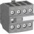 Bild: ABB CA4-40E Hilfsschalterblock 4S Frontbef 4A/AC