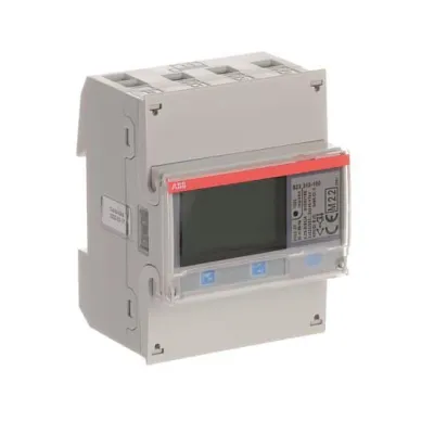 ABB Drehstromzähler B23 312-100 2CMA100169R1000 | 3x65A | geeicht | RS485 Modbus | Vierleiter | digital | IP20
