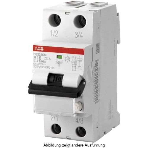 Bild: ABB DS202CMA-B16/0,01 FI/LS-Schalter B16 10mA (2CSR272140R0165)