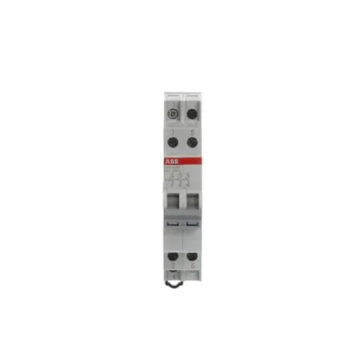 ABB Stotz Ausschalter E211-16-30 | Ausschalter 3-polig | 16A | 250/400V AC | 1TE | IP20 | für DIN-Schiene | grau