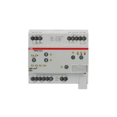 ABB Fan Coil Controller FCC/S1.5.2.1 2CDG110235R0011 | KNX Heizungsaktor | 4 Ausgänge 16A | 2x PWM 0-10V | REG | IP20