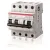 Bild: ABB FI/LS-Schalter DS203NCA-C16/0,03 | RCBO 3P+N Typ A | 16A | 30mA | 400V | 6kA | C-Char | 4TE | 2CSR256140R1164