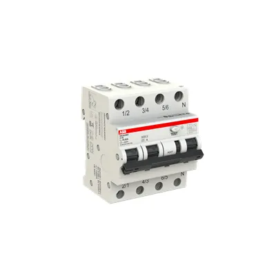 ABB FI/LS-Schalter DS203NCA-C16/0,03 | RCBO 3P+N Typ A | 16A | 30mA | 400V | 6kA | C-Char | 4TE | 2CSR256140R1164
