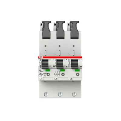 ABB S751/3-E20 | SLS-Schalter 3-polig | 20A | 230V | E-Charakteristik | 25kA | Sammelschiene | 2CDS781001R4202