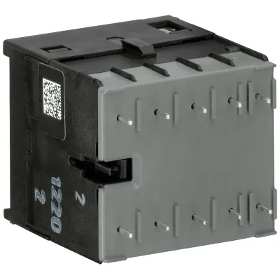 ABB Leistungsschütz B6-30-10-P-24AC | 4kW 3-polig | 24V AC Spule | 12A AC-1 | Hilfskontakt 1S | Weiß