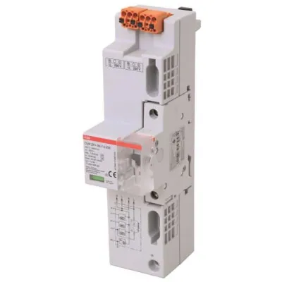 ABB Kombi-Ableiter OVRZP+3N12.5-255MCB6 | Typ 1+2+3 Blitz- und Überspannungsschutz | 4-polig | 12,5kA | 255V