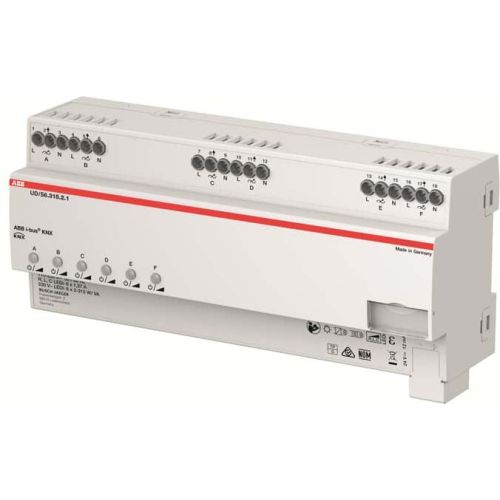 Bild: ABB LED-Dimmer 6x315 W/VA UD/S6.315.2.1 KNX REG-Universal-Dimmaktoren