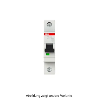 ABB Leitungsschutzschalter S201-B10 | 1-polig | B-Charakteristik | 10A | 230V | 6kA | System pro M Compact | IP20