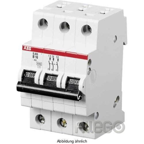 Bild: ABB Leitungsschutzschalter B 25A 3polig S203-B25 (2CDS253001R0255)