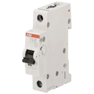 ABB Sicherungsautomat S201-K5 1-polig | Leitungsschutzschalter 5A | K-Charakteristik | 230/400V AC | 6kA | IP20