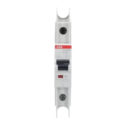 ABB Leitungsschutzschalter SU201M-K5 | 1-polig | K-Charakteristik | 5A | 230V AC | 10kA | IP20 | UL489