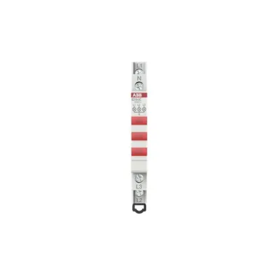 ABB Leuchtmelder E219-3C | LED | 230V AC | 1,2W | 0,5 TE | IP20 | Einbautiefe 59mm | rot