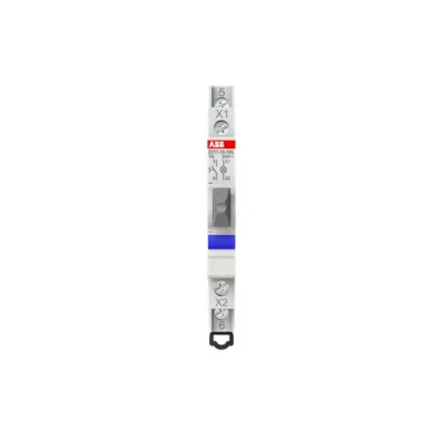 ABB Leuchttaster E217-16-10G | LED | 16A | 250V AC | 1 Schließer | Signallampe | 0,5 TE | IP20 | blau