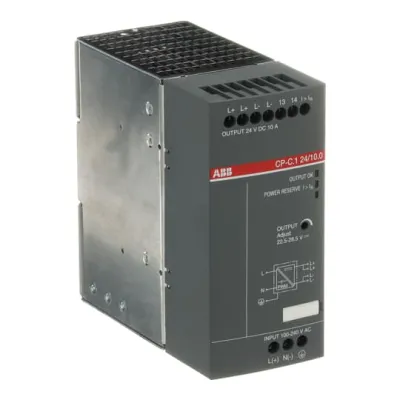 ABB Netzteil CP-C.1 24/10.0 | Schaltnetzteil 24V DC 10A 240W | AC/DC 100-240V | Hutschiene | PFC | IP20