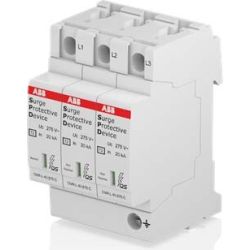 ABB OVRT23L40-275PQS TN-C 3P, In 20kA, Up 1,25kV (2CTB803873R2400)