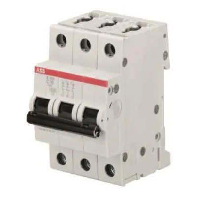 ABB Leitungsschutzschalter S203-C16 | 3-polig | 16A | C-Charakteristik | 400V | 6kA | IP20 | 3 TE | System pro M compact